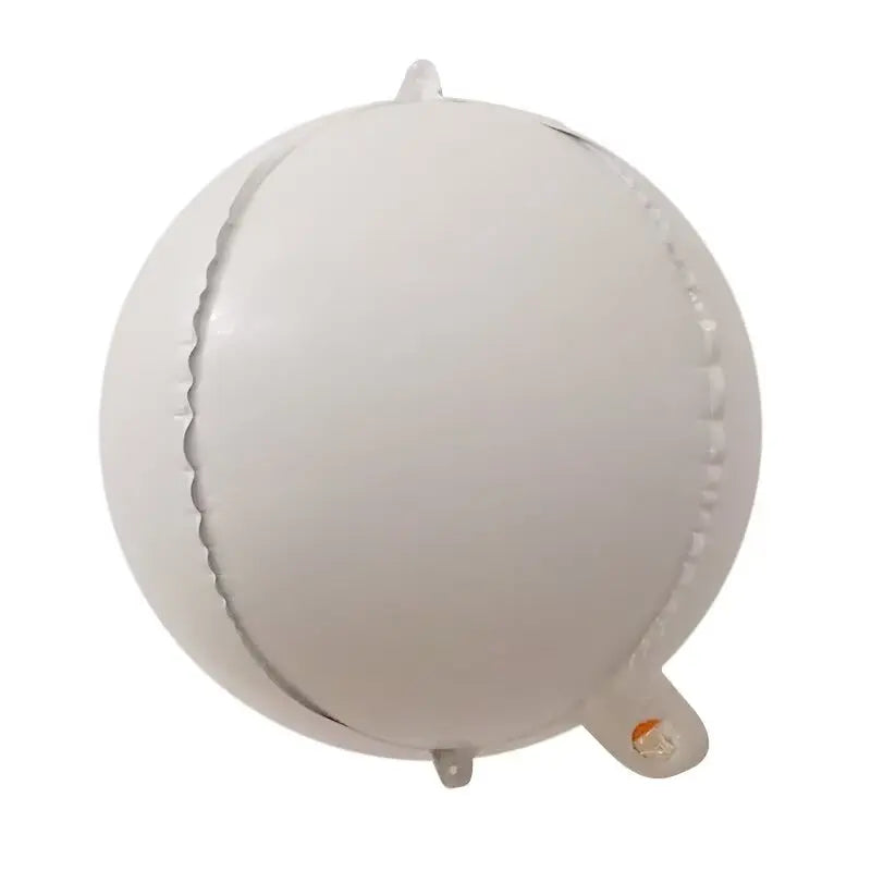 20 Ballons ronds 4D de 10 pouces Rouges Argentés en feuille d'aluminium Ballons de fête à thème d'anniversaire Douche de bébé Décoration de mariage Faveur Jouet pour enfants Air Globos