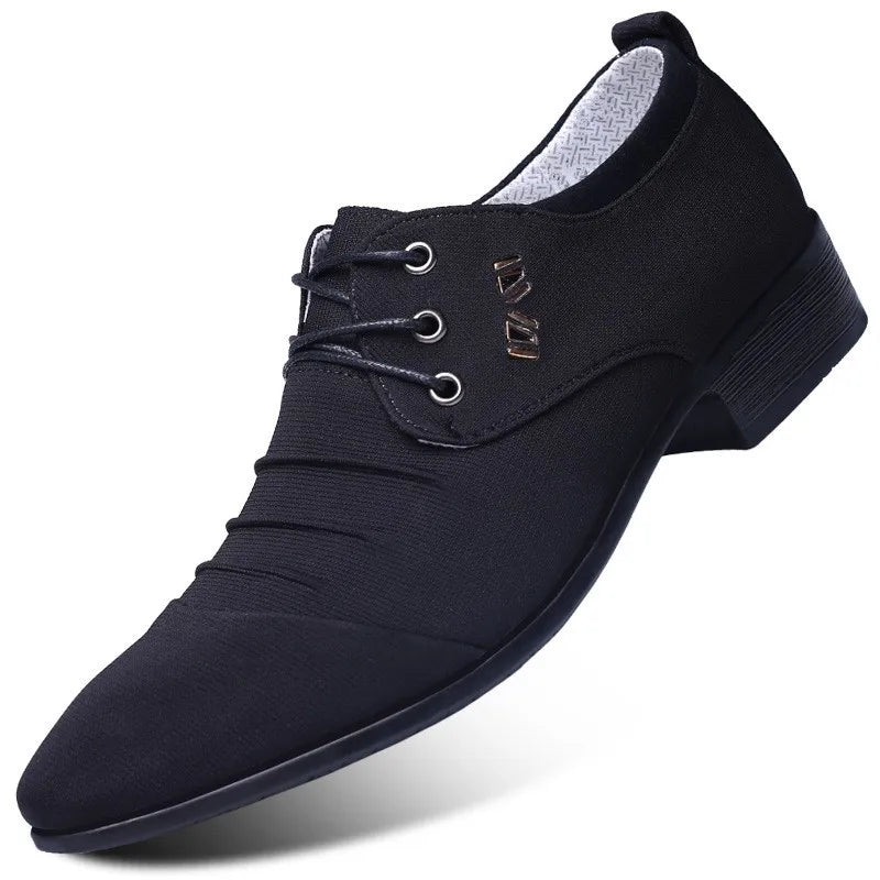 Chaussures Oxford classiques de marque de luxe pour hommes, chaussures en toile respirantes pour hommes, chaussures de mariage formelles, chaussures habillées pour hommes, Herren Schuhe, Sepatu Pria