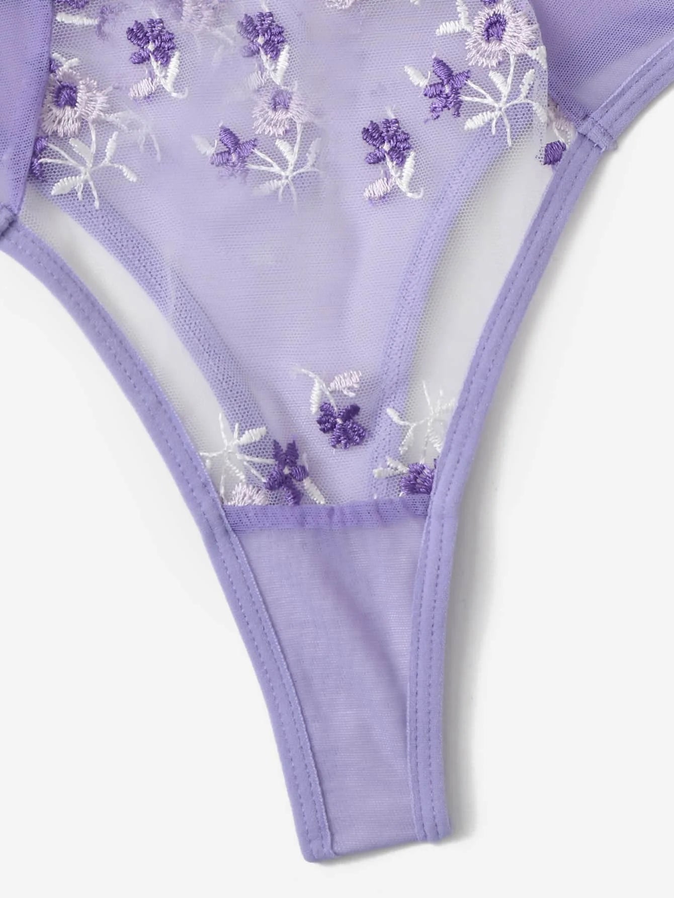 Lingerie Sexy Broderie Florale Sous-Vêtements Dentelle Transparente Court Kits de Soins de la Peau Ensemble Fée Délicate Femme 2 Pièces