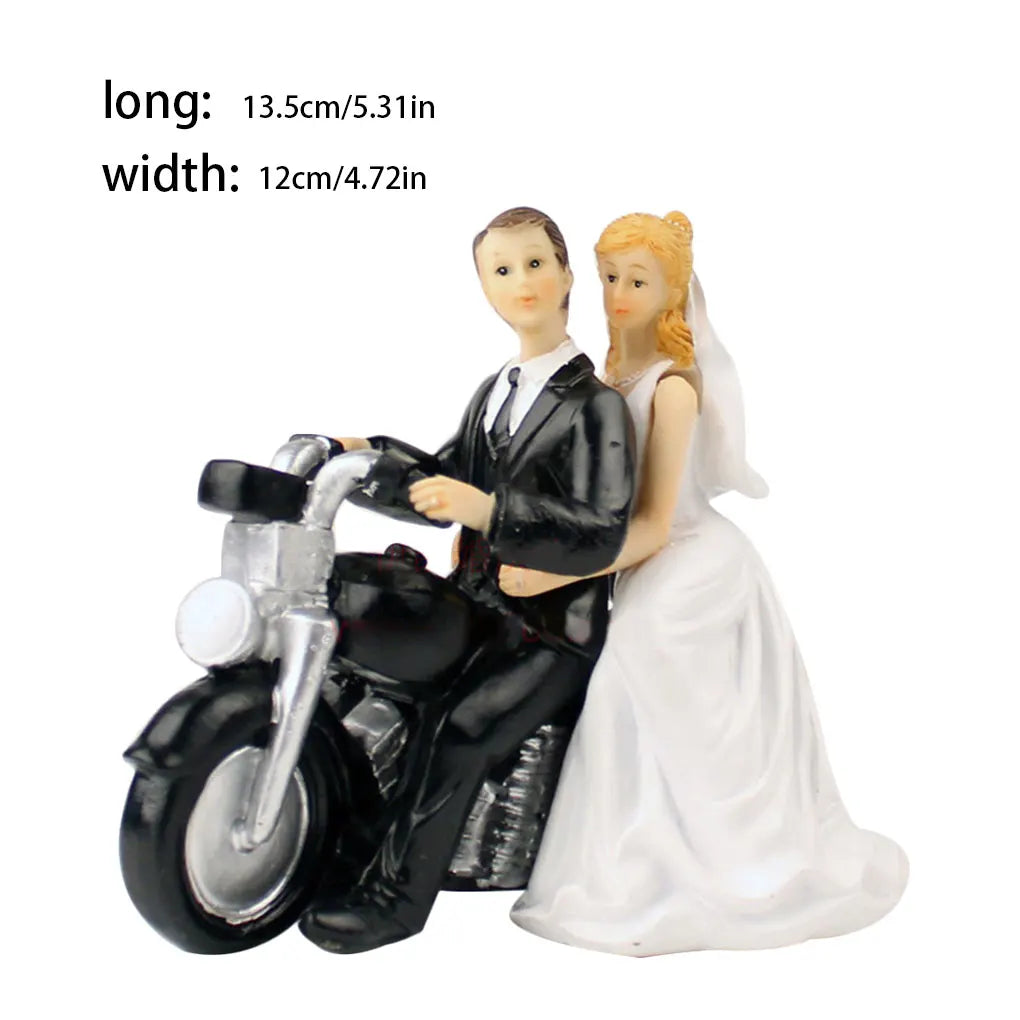 Figurines de gâteau de mariage, mariés amusants, figurines de gâteau de mariage, fournitures de décoration de gâteau de mariage