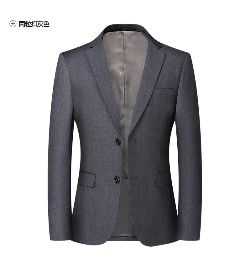 Men's Solid Color Wedding Blazer | Groom & Best Man Suit Jacket