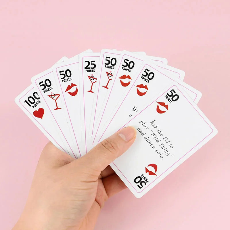Bachelorette Party Truth or Dare Card Game | Bridal Shower & Hen Party Activity