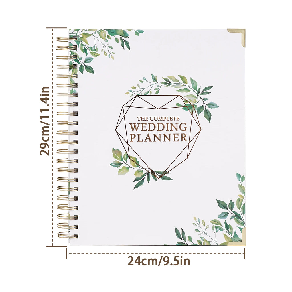 Livre d'or de mariage Planificateur de réception Livre de signatures Album de mariage DIY Style minimaliste Album commémoratif rigide pour couples