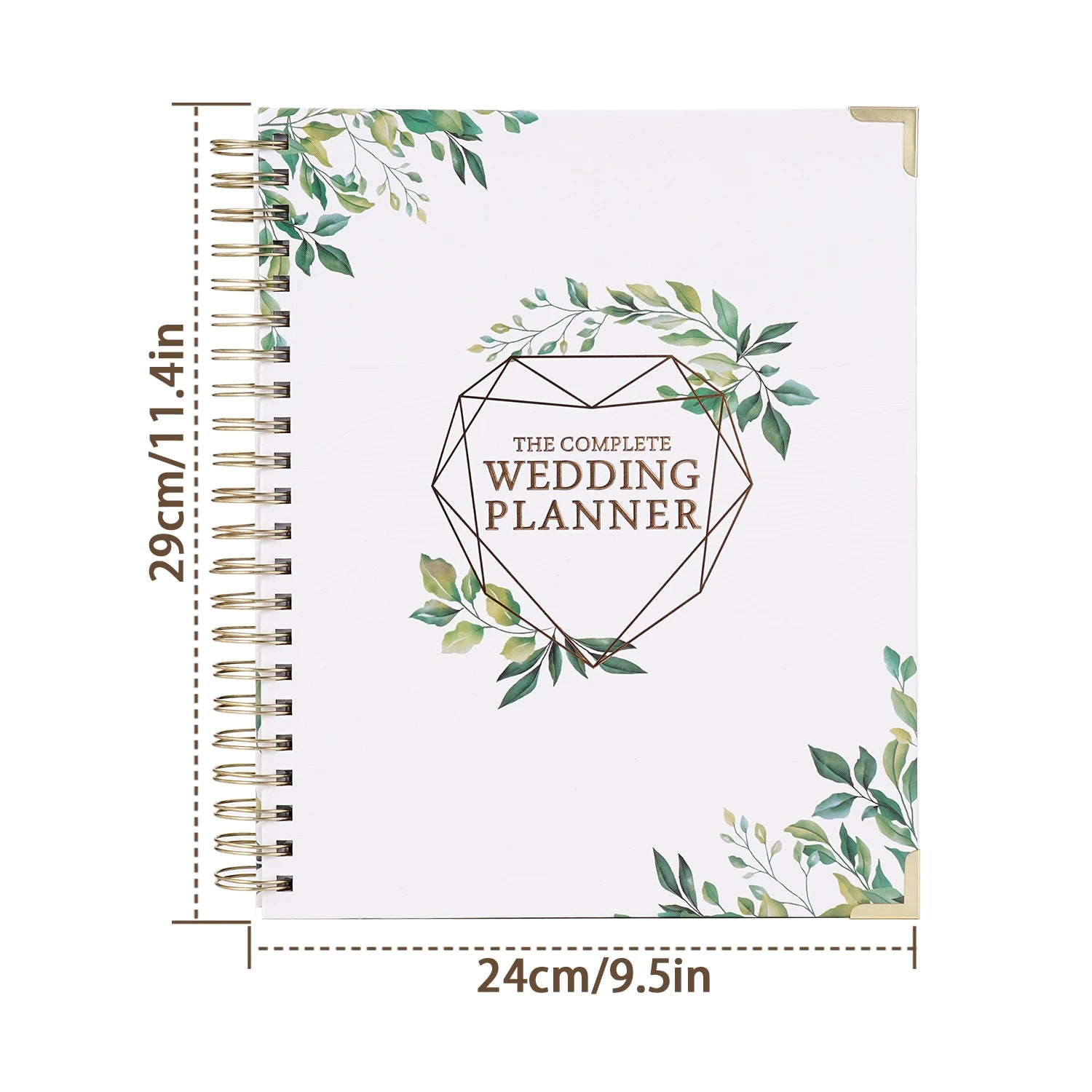 Livre d'or de mariage Planificateur de réception Livre de signatures Album de mariage DIY Style minimaliste Album commémoratif rigide pour couples