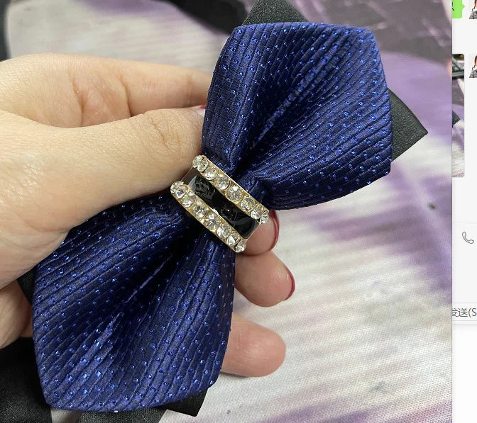 Nœud Papillon Fait à la Main de Haute Qualité pour Hommes, Banquet d'Affaires, Mariage, Hôte, Costume de Marié, Chemise, Bijoux, Cadeaux, Nœud Papillon en Velours