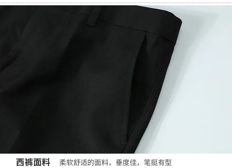 Costume homme pour hommes d'affaires jeunes et d'âge moyen, décontracté, à la mode et élégant, col montant simple, version coréenne de Zhongs