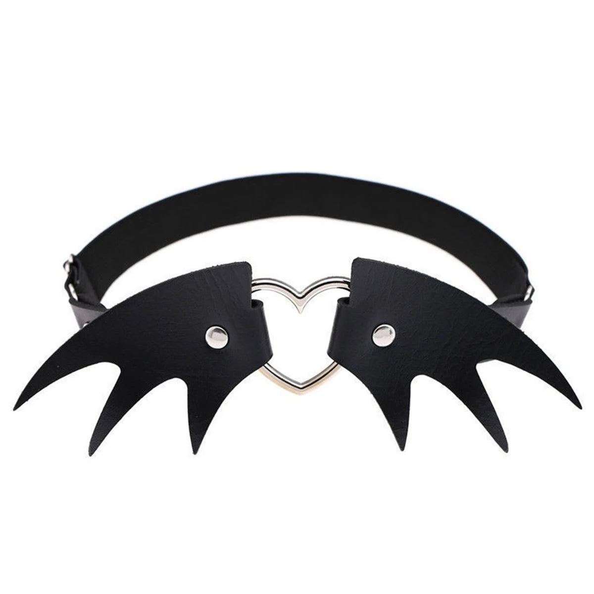 Jarretelle Harnais Chauve-souris Gothique — Accessoire de Lingerie Alternative pour Mariée