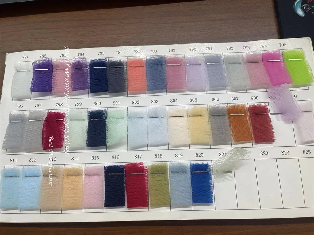 Voile Liser pour robes de mariée, séance photo, tulle de soie personnalisé, voile doux, élégant pour la mariée
