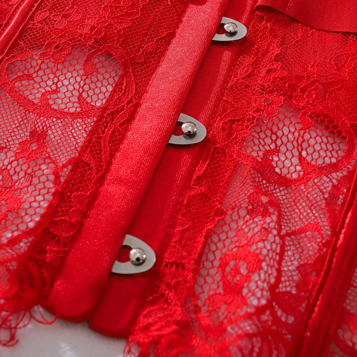Ensembles de Lingerie Ellolace Palace Femme Corset Souple String Ensemble 2 Pièces Sexy Chaud Sans Bretelles Dentelle Fantaisie Décolleté Plongeant Sous-Vêtements Femme