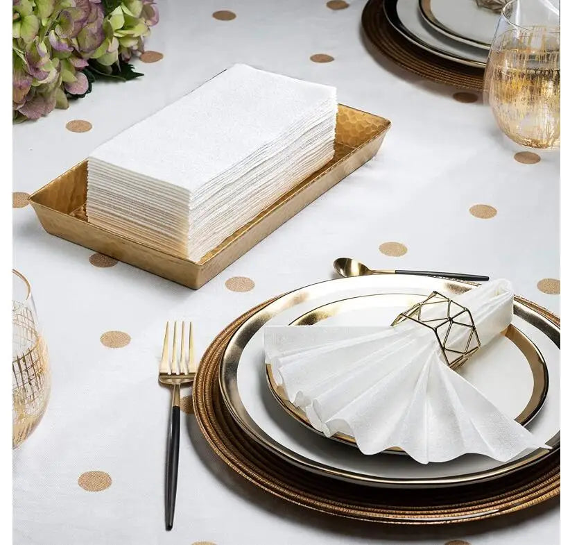 50pcs Personalized Napkins Wedding Engagement Party Table Dinner Decoration Custom Bar Napkins LOTS of COLORS Avail