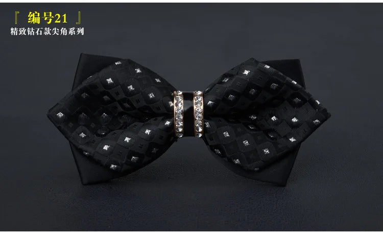 Nœud Papillon Fait à la Main de Haute Qualité pour Hommes, Banquet d'Affaires, Mariage, Hôte, Costume de Marié, Chemise, Bijoux, Cadeaux, Nœud Papillon en Velours