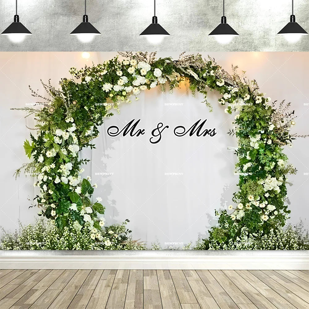 Toile de fond murale de fleurs de mariage, mur floral, pour douche nuptiale, séance photo, décor de mariage pour réception, bannière de fond de photographie de roses