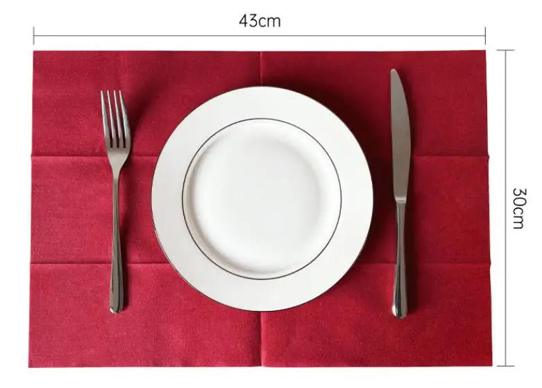 50pcs Personalized Napkins Wedding Engagement Party Table Dinner Decoration Custom Bar Napkins LOTS of COLORS Avail