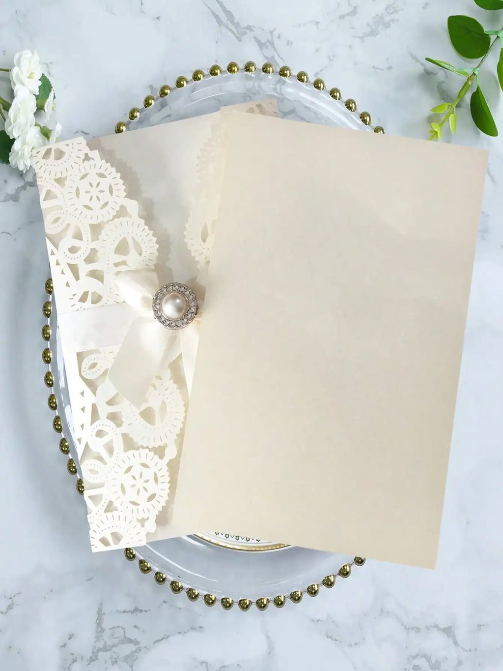 2pcs Festival Party Invitation Letter Laser Hollow European Invitation Card Wedding  Card