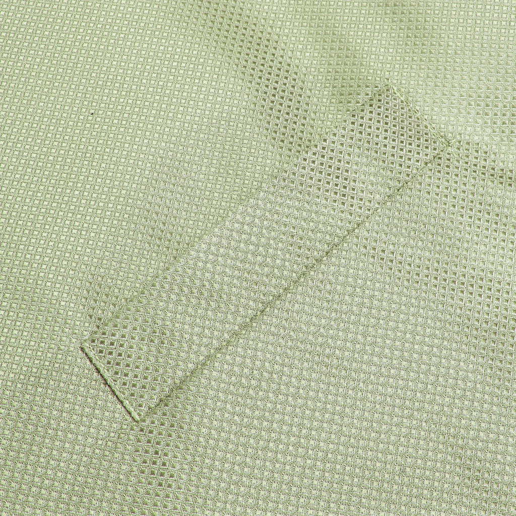 Gilets de costume en soie Hi-Tie pour homme, 4 pièces, tissés, vert sauge uni, gilet, cravate, pochette, boutons de manchette, pour affaires, mariage, robe, veste de taille