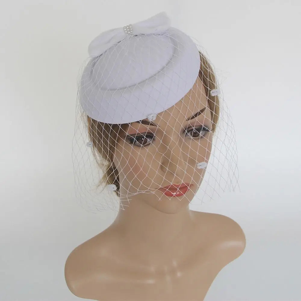 Accessoires Cheveux Serre-têtes Fascinateurs Chapeaux de Mariage Élégants Nœud Feutre Bandeau Pince à Cheveux Fascinateur Chapeau Haut de Forme Mariée