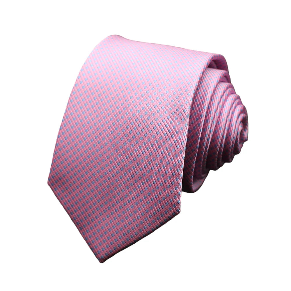 Men's 7cm Patterned Necktie | Stripes, Floral & Plaid | Groom & Wedding Party