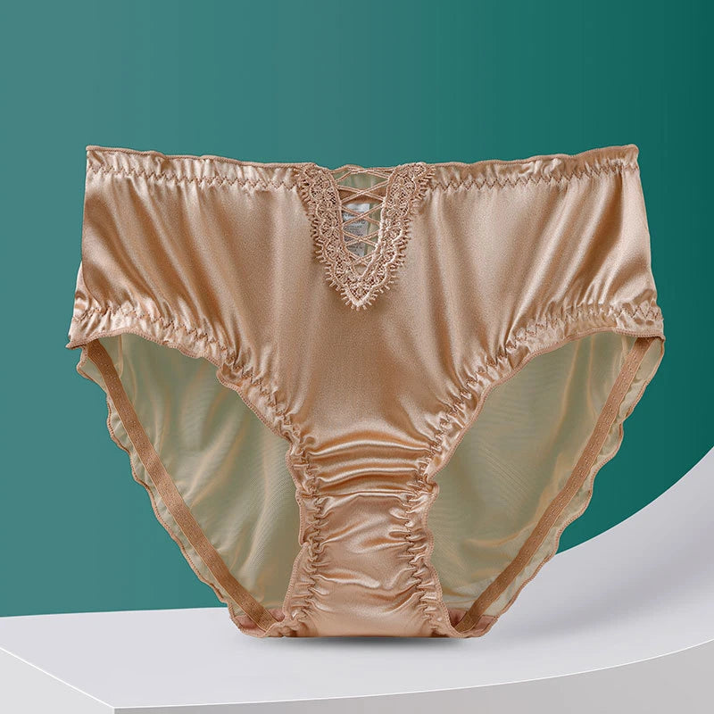 Ropa interior para mujeres sexy panties women lace oversized lenceria hollow breathable lingerie cotton crotch underwear women