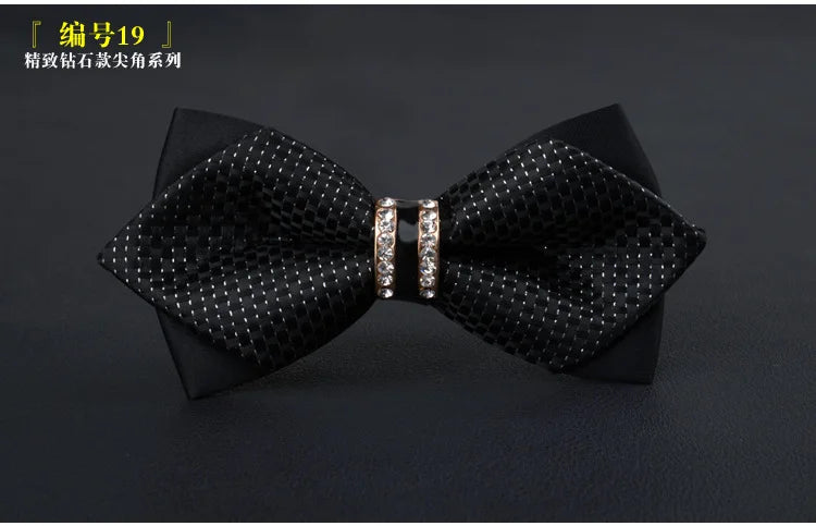 Nœud Papillon Fait à la Main de Haute Qualité pour Hommes, Banquet d'Affaires, Mariage, Hôte, Costume de Marié, Chemise, Bijoux, Cadeaux, Nœud Papillon en Velours