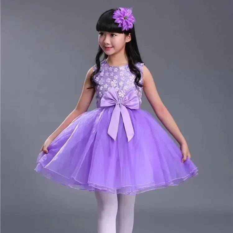 Robe de demoiselle d'honneur pour mariage, pour bébé fille de 2 à 8 ans, tenues d'anniversaire, robes de première communion pour enfants, tenues de fête pour petites filles