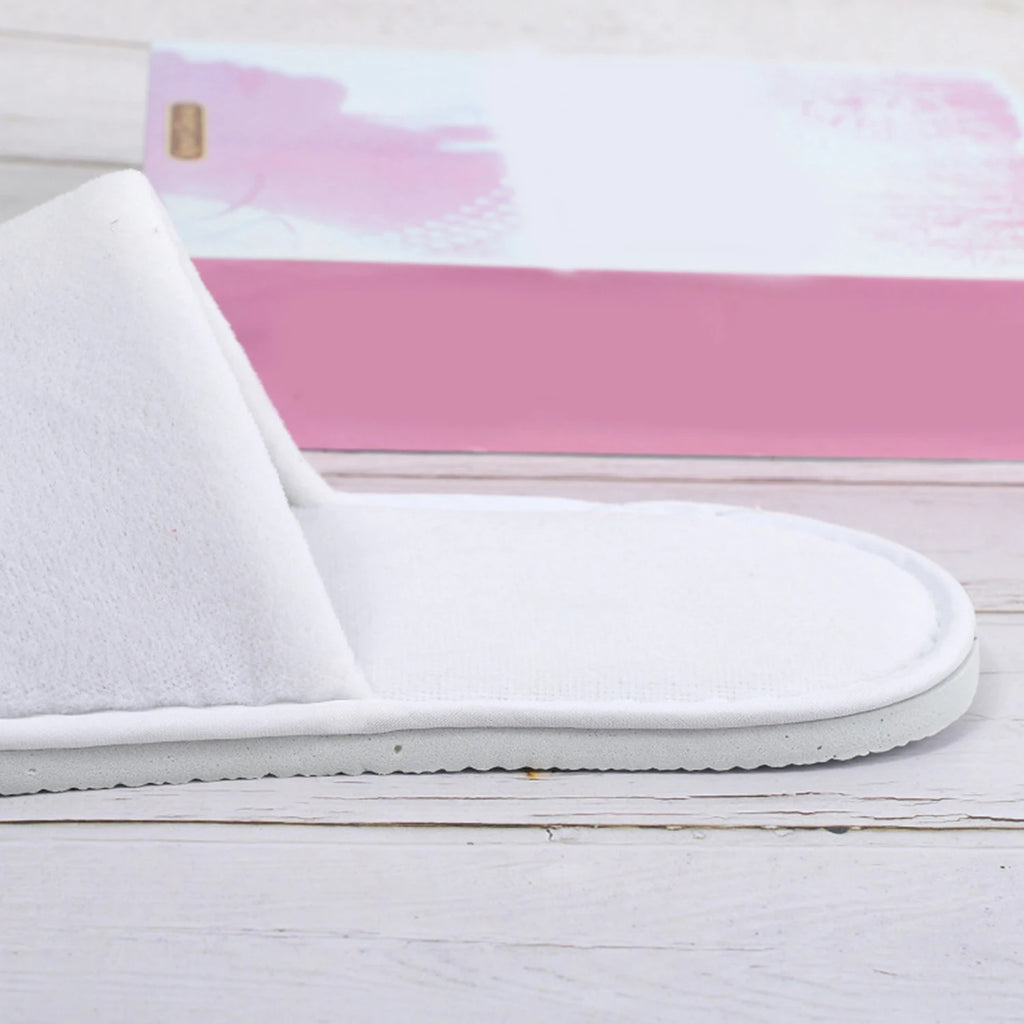 Personalised Wedding Bridal Party Slippers Bride / Bridesmaid Gift rose gold foil gold glitter Open Toes Slipper