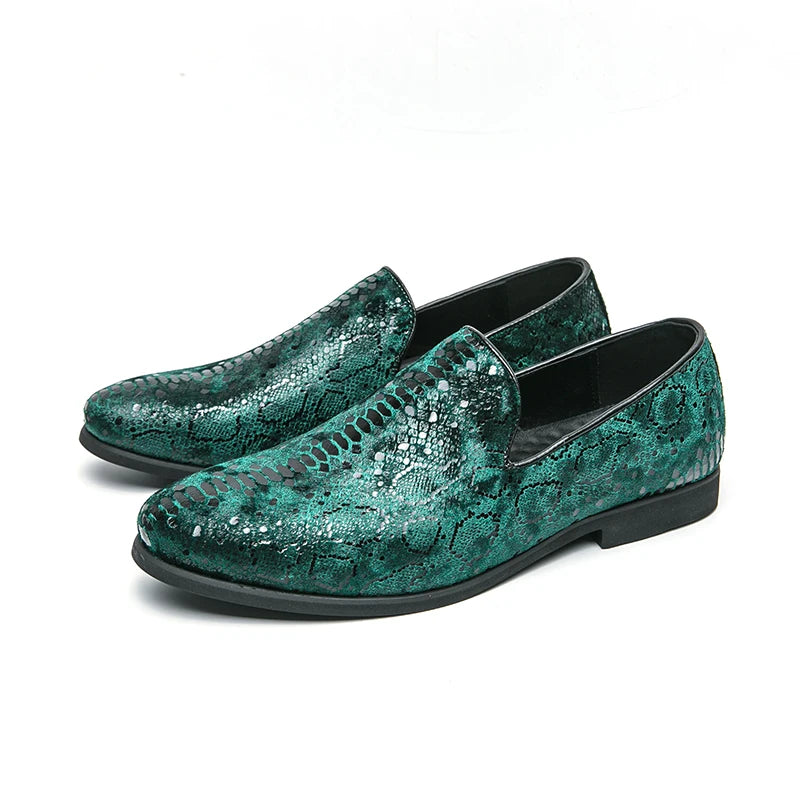 Chaussures de banquet pour hommes les plus vendues Europe Amérique Chaussures plates confortables à semelles souples Chaussures de bureau pour hommes d'affaires