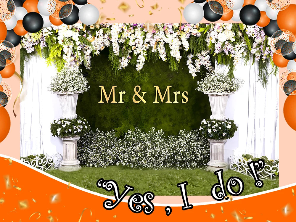 Toile de fond murale de fleurs de mariage, mur floral, pour douche nuptiale, séance photo, décor de mariage pour réception, bannière de fond de photographie de roses
