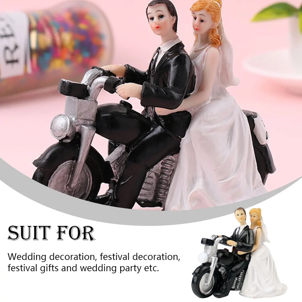 Figurines de gâteau de mariage, mariés amusants, figurines de gâteau de mariage, fournitures de décoration de gâteau de mariage