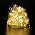 Guirlande Lumineuse LED USB, Fil de Cuivre, Éclairage Féérique, Lumières d'Ambiance pour Fêtes, Mariages, Noël, Décoration Extérieure.