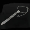 Collier cravate flèche strass — Accessoire de mariage nuptial