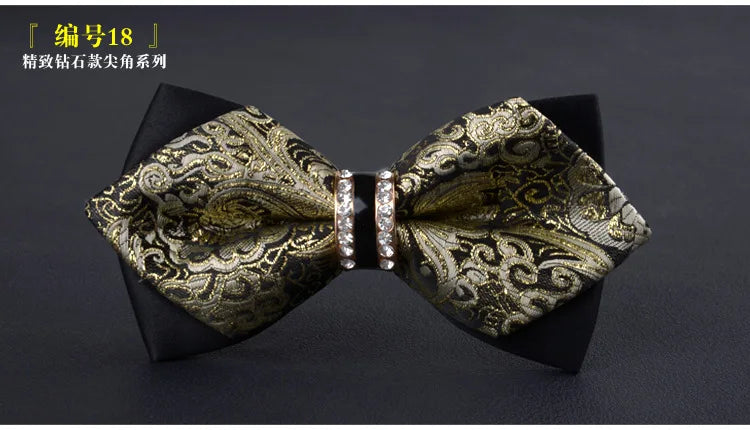 Nœud Papillon Fait à la Main de Haute Qualité pour Hommes, Banquet d'Affaires, Mariage, Hôte, Costume de Marié, Chemise, Bijoux, Cadeaux, Nœud Papillon en Velours