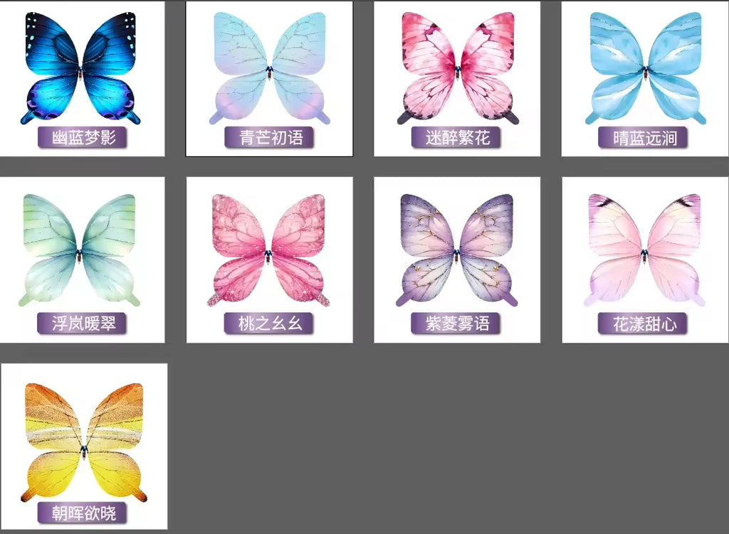 LED Butterfly Drone for Stage & Wedding - Rechargeable Remote Control Flying Ornament