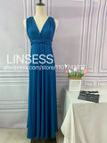 Robe de demoiselle d'honneur, robe longue vert olive de demoiselle d'honneur, robe convertible pour cortège nuptial, robe infinie multivoies, robe sur mesure