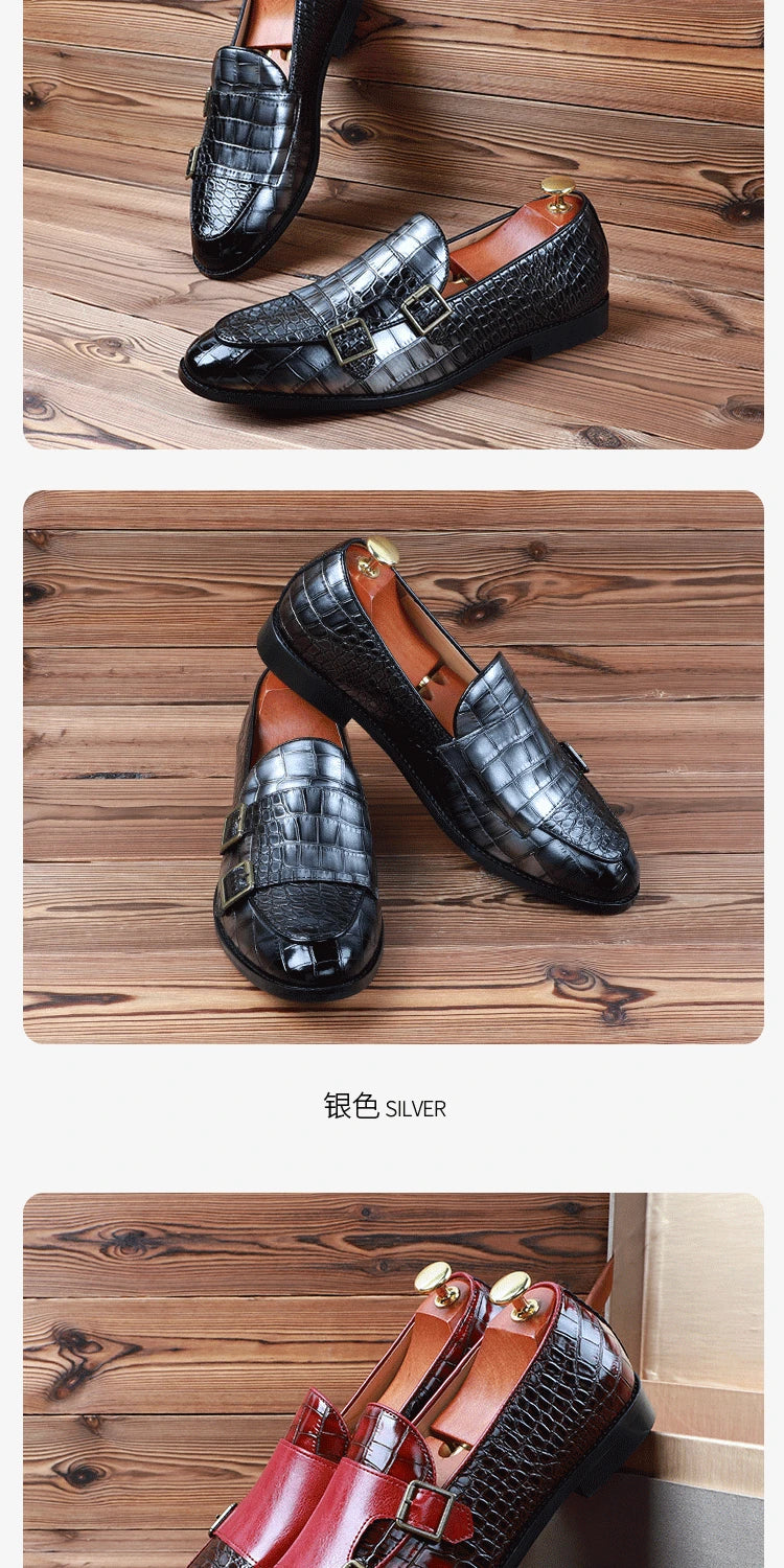 Nouvelles chaussures de ville Richelieu pour homme, chaussures de mariage en cuir, bout pointu, style italien, Sapato Oxford Masculino