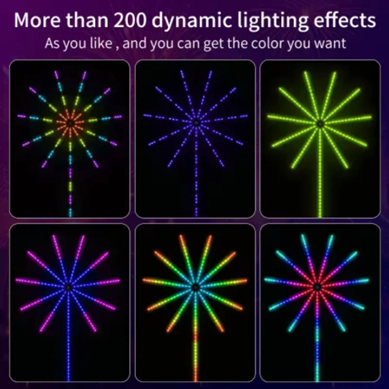 Guirlande lumineuse de Noël intelligente RVBIC à LED, bande lumineuse USB, lampe guirlande LED, pour l'extérieur, le jardin, la chambre, le camping, la décoration de mariage, lumières féériques