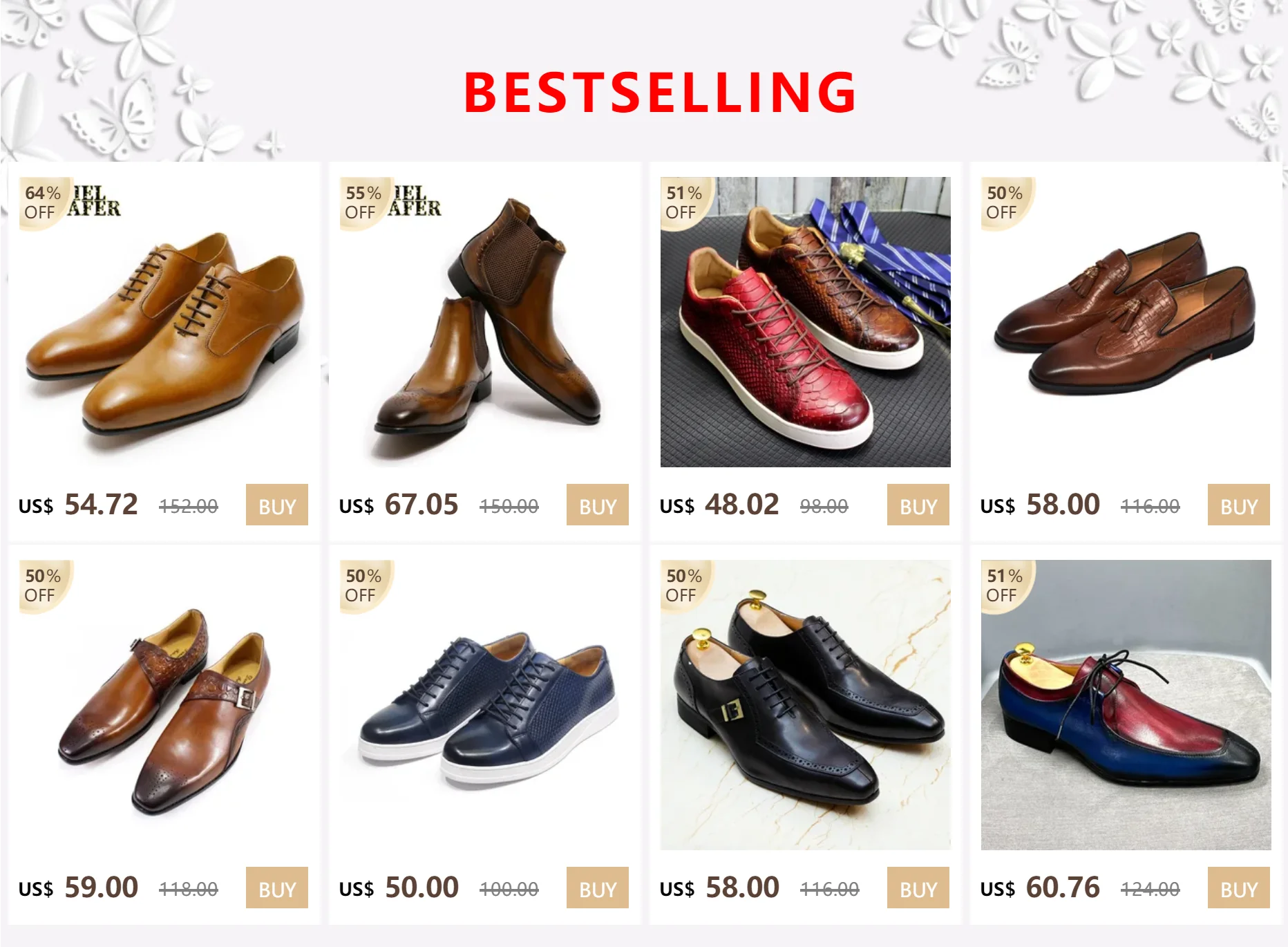 Classic Mens Dress Shoes Genuine Leather Double Buckle Monk Strap Cap Toe Blue Black Wedding Business Formal Suit Shoes for Men