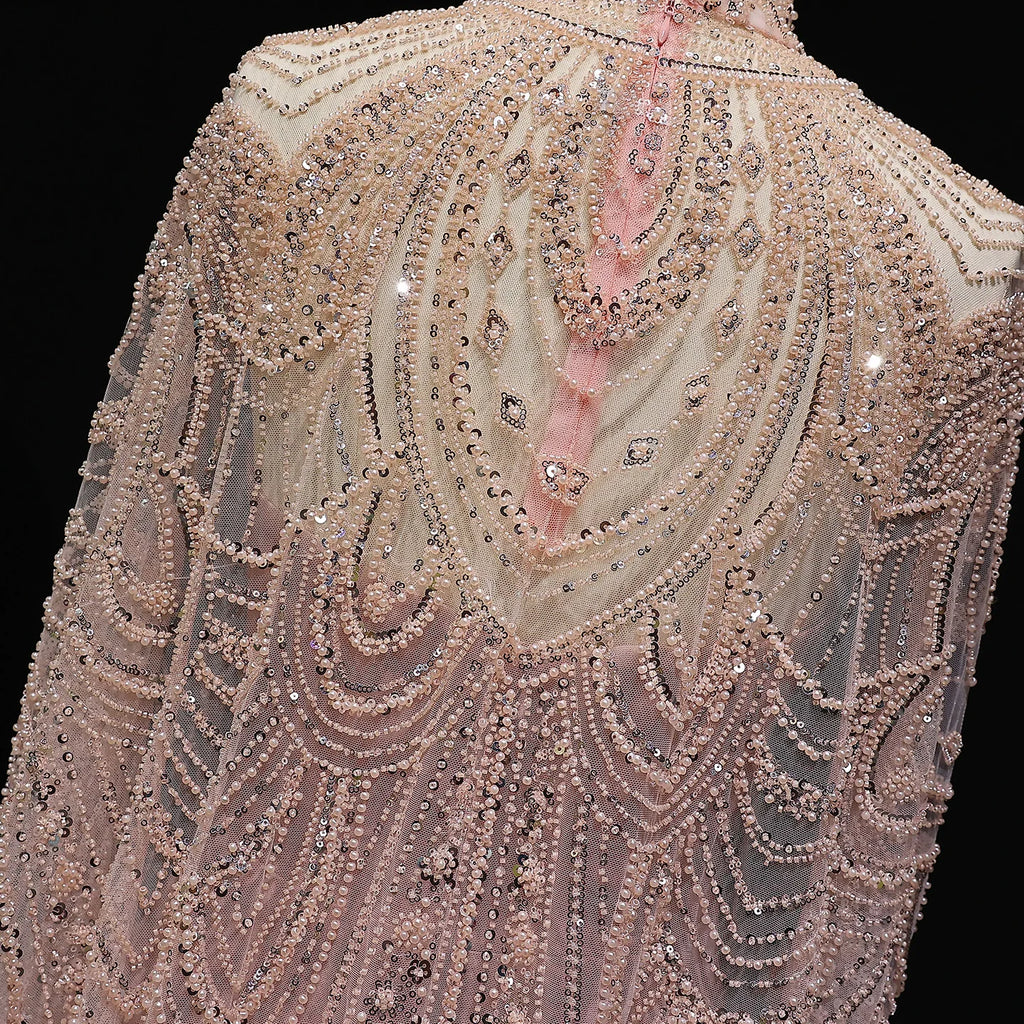 Robes de soirée personnalisées, robe de bal de luxe sexy, Caftan, robe de mariée nude, formelle, élégante et exquise, robe de soirée de haute qualité pour femmes