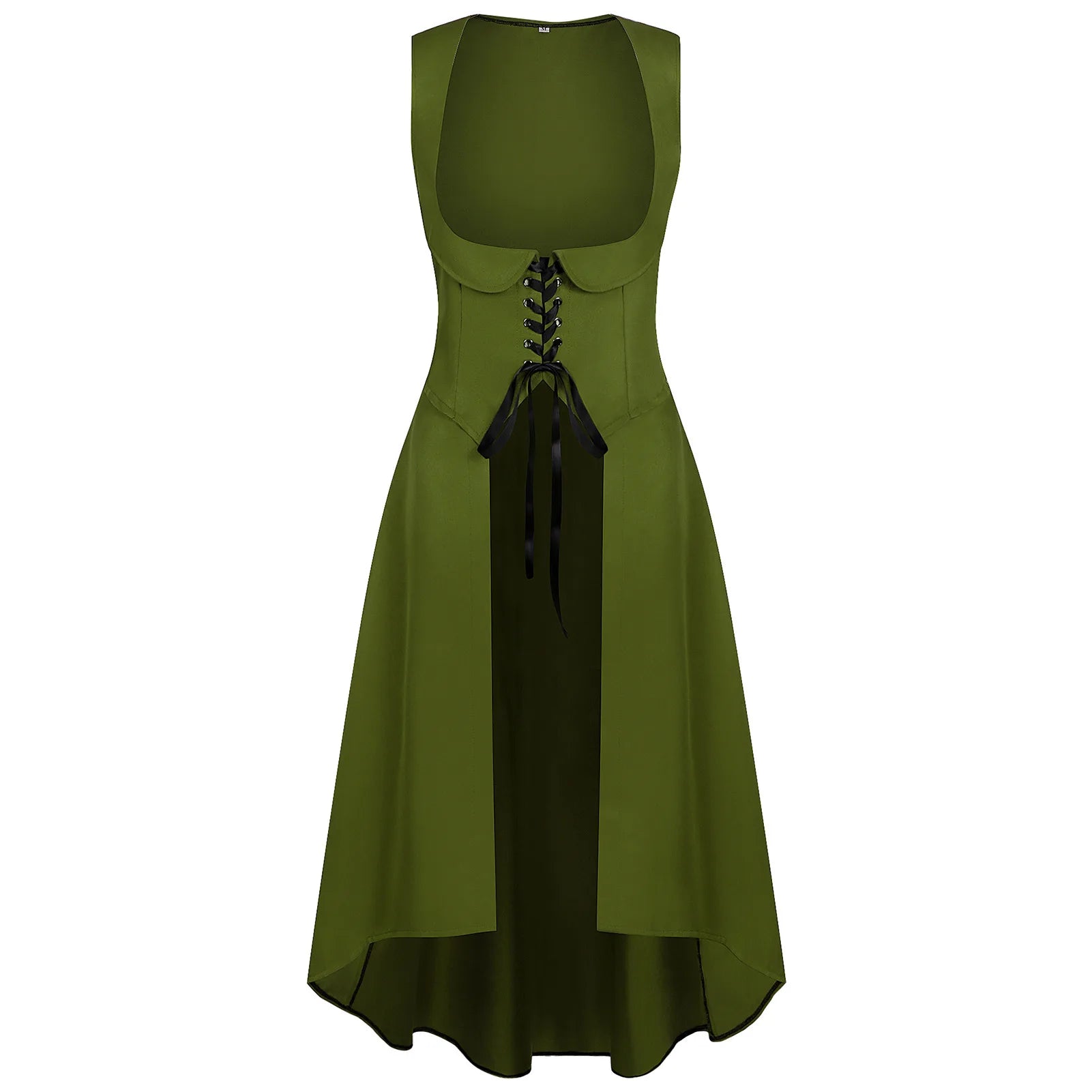 Women Gothic Renaissance Gown Medieval Velvet Court Dress Theater Grade Stage Costume for Dark Halloween Performances