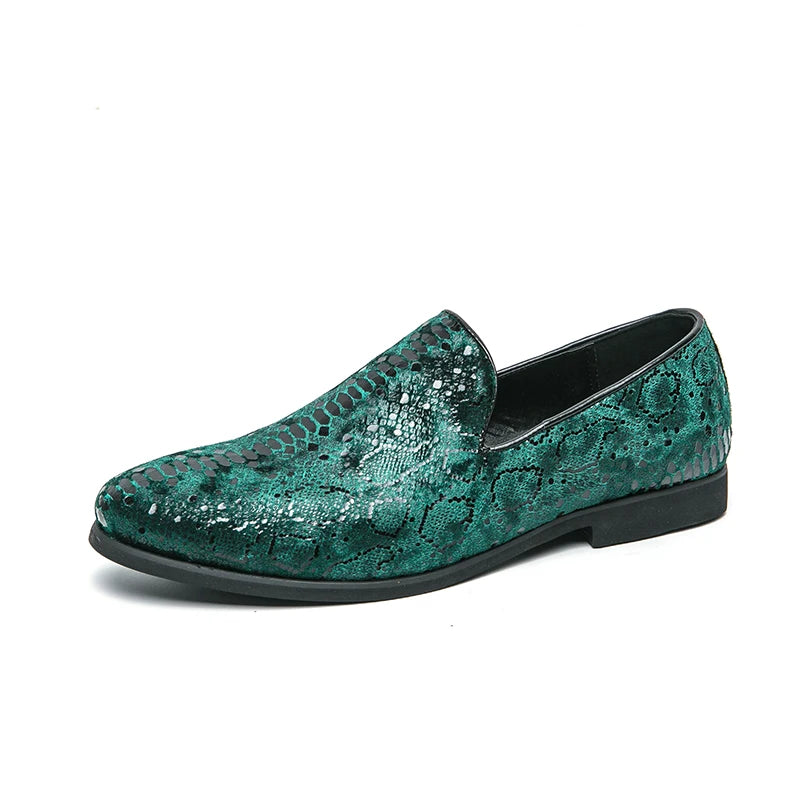 Chaussures de banquet pour hommes les plus vendues Europe Amérique Chaussures plates confortables à semelles souples Chaussures de bureau pour hommes d'affaires