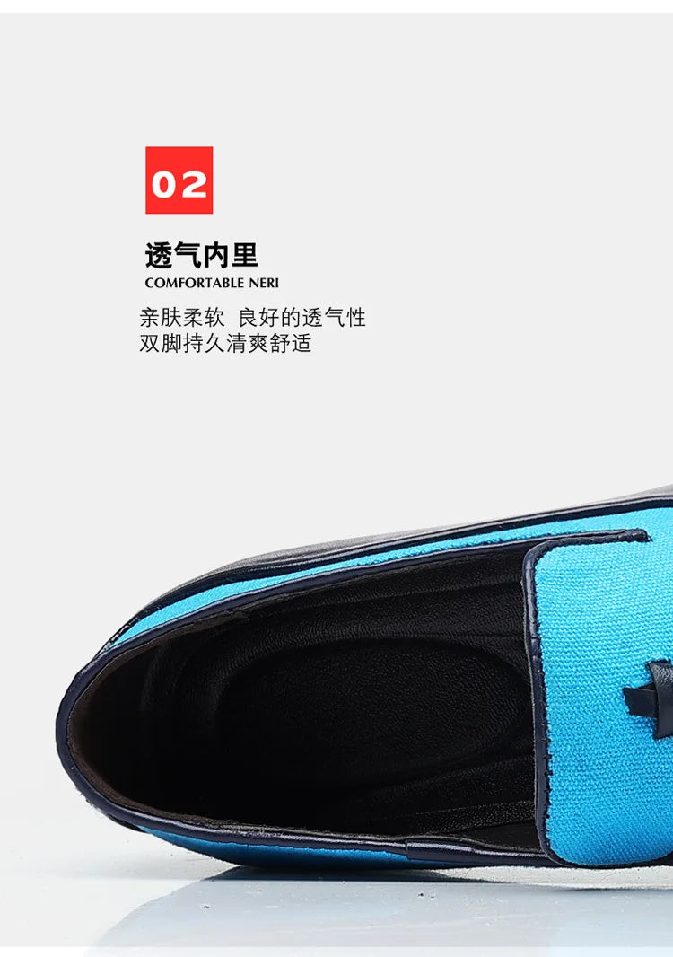 Chaussures Habillées Homme 2026 Nouvelles Chaussures en Cuir Décontractées Homme Chaussures Habillées d'Affaires en Cuir Tendance Polyvalentes Mocassins Bout Pointu à Enfiler