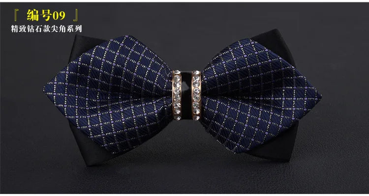 Nœud Papillon Fait à la Main de Haute Qualité pour Hommes, Banquet d'Affaires, Mariage, Hôte, Costume de Marié, Chemise, Bijoux, Cadeaux, Nœud Papillon en Velours