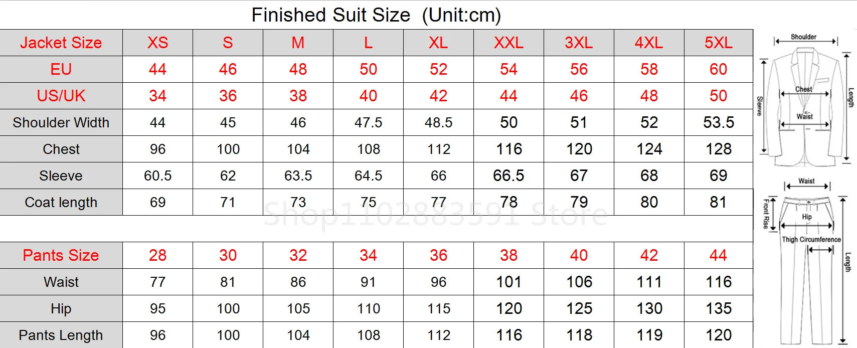 Costume Homme Cintrée Deux Pièces (Blazer + Pantalon) Tuxedo Double Boutonnage Revers Cranté Solide Kaki Formel pour Mariage Fête