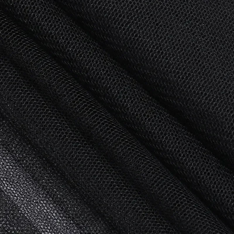 Jupes décontractées Punk Sexy en maille taille haute irrégulière pour femmes, nouvelle jupe polyvalente de style gothique européen et américain pour l'été