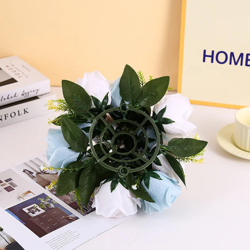 Boule de fleurs en soie pour centres de table de mariage et d'événements