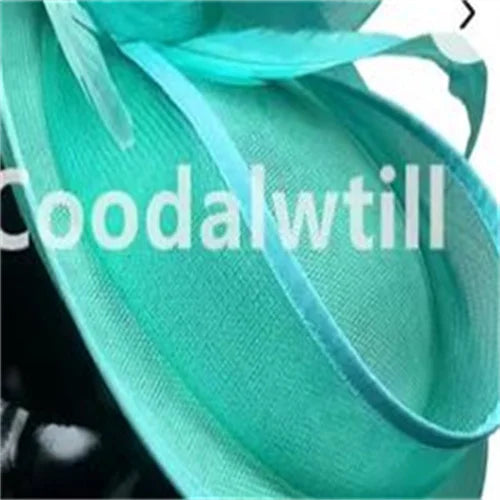 Mini chapeau bibi pour femme, élégant, pour thé, derby, Kentucky, fleur, plume, pour cocktail, mariage