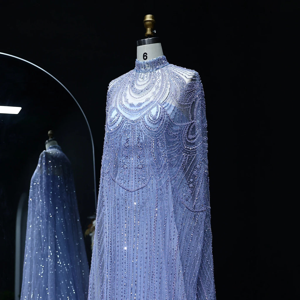 Robes de soirée personnalisées, robe de bal de luxe sexy, Caftan, robe de mariée nude, formelle, élégante et exquise, robe de soirée de haute qualité pour femmes