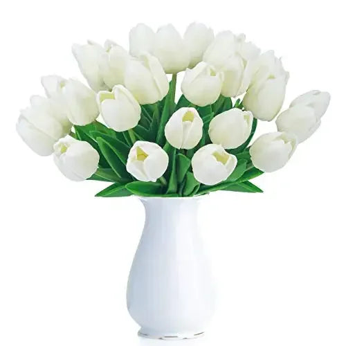 Tulipes noires artificielles "effet naturel" pour décoration de mariage (Lot de 20)