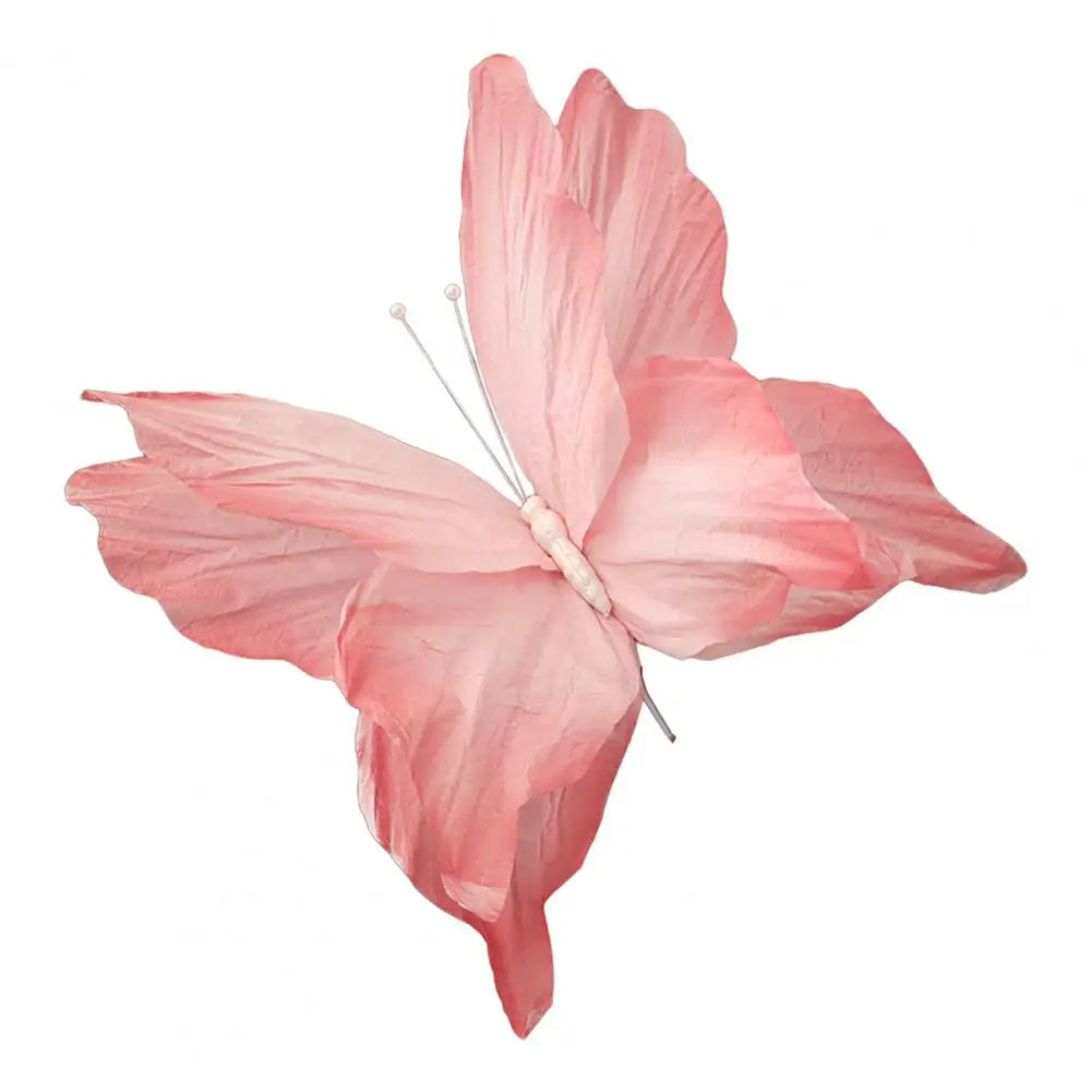 Décoration de Fête Papillon Grand Papillon Artificiel en Papier pour Mariage Fête Banquet Décor de Fond Maison Jardin