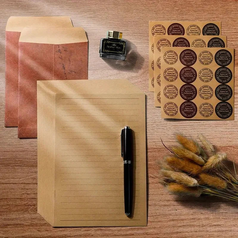 Enveloppes en papier kraft vintage 10/20 pièces pour faire-part de mariage, cartes de fête, papeterie. Enveloppes multifonctionnelles de style rétro.