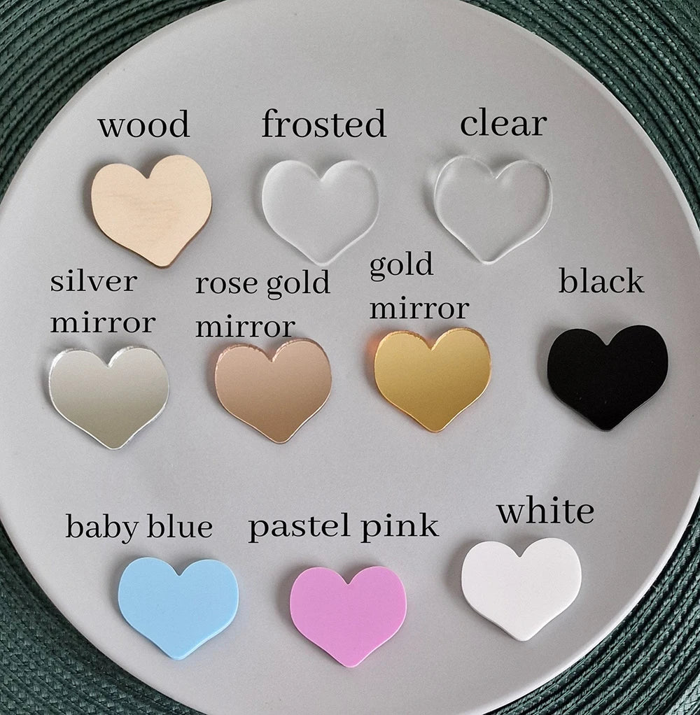 Faire-part de mariage personnalisé en bois/acrylique découpé au laser avec calendrier gravé et enveloppe écologique